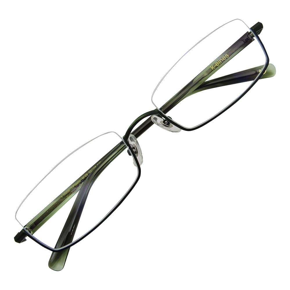 Amazon.co.jp: [k－eines] 老眼鏡 スクエア アンダーリム 軽い